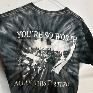 Man Overboard tie dye defend pop punk rock